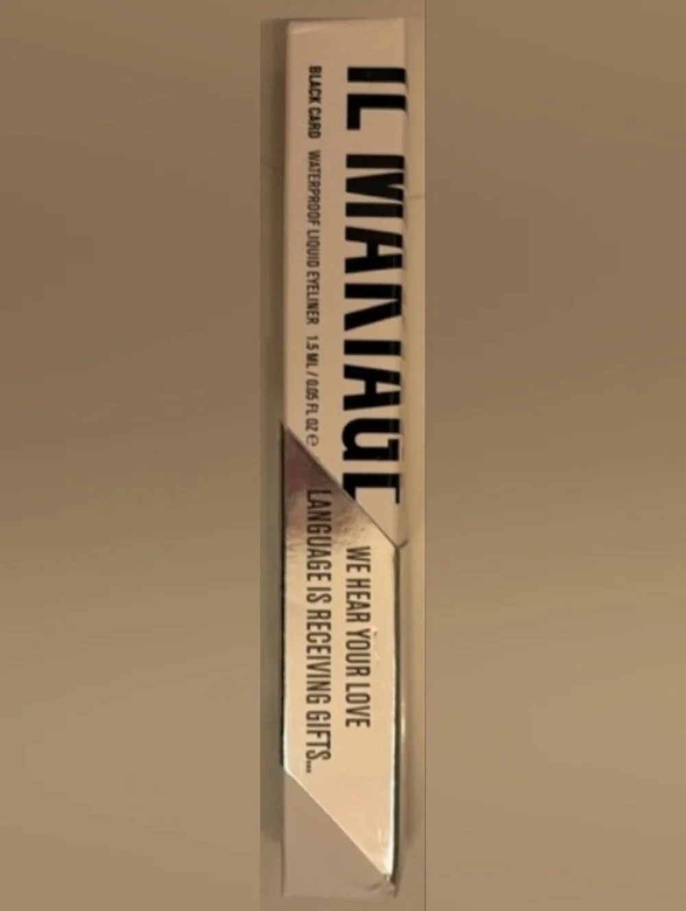 IL MAKIAGE Black Card Waterproof Liquid Eyeliner- Black